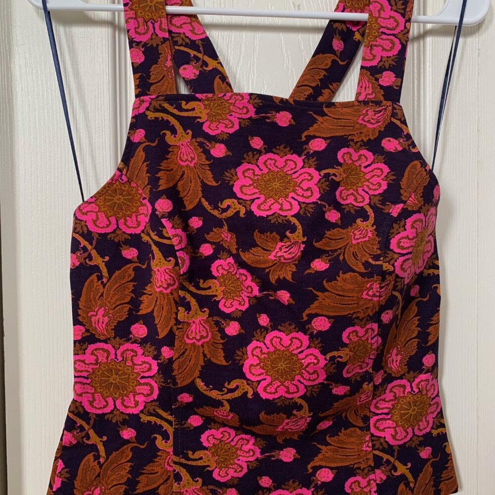 NWT Anthropologie Top - Cross back, tank top, corset style - Sz XS/S